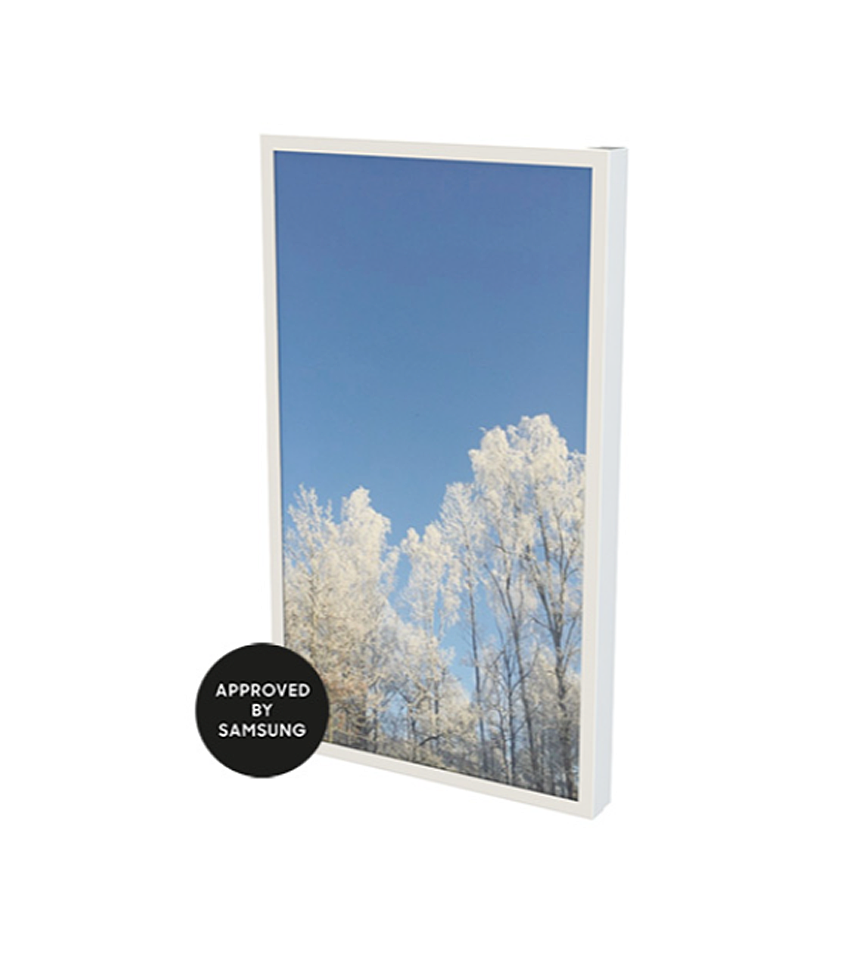 HI-ND Wall Casing Easy WC1312-5001-01 - Wandgehäuse - 13 Zoll Portrait - für Samsung QB13R-M - Weiß