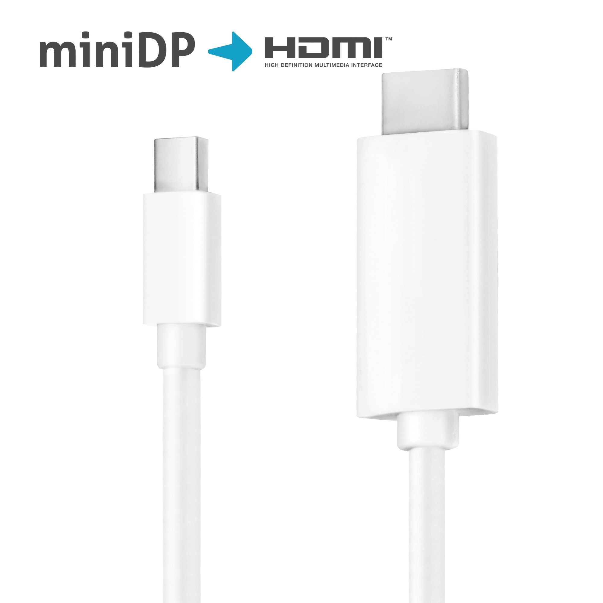 PureLink Mini DisplayPort / HDMI Kabel - IS1200-015 - weiß - 1,5m