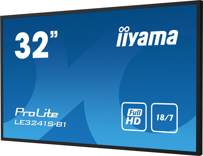 iiyama ProLite LE3241S-B1 - 32 Zoll - 350 cd/m² - Full-HD - 1920x1080 Pixel - 18/7 - Display 