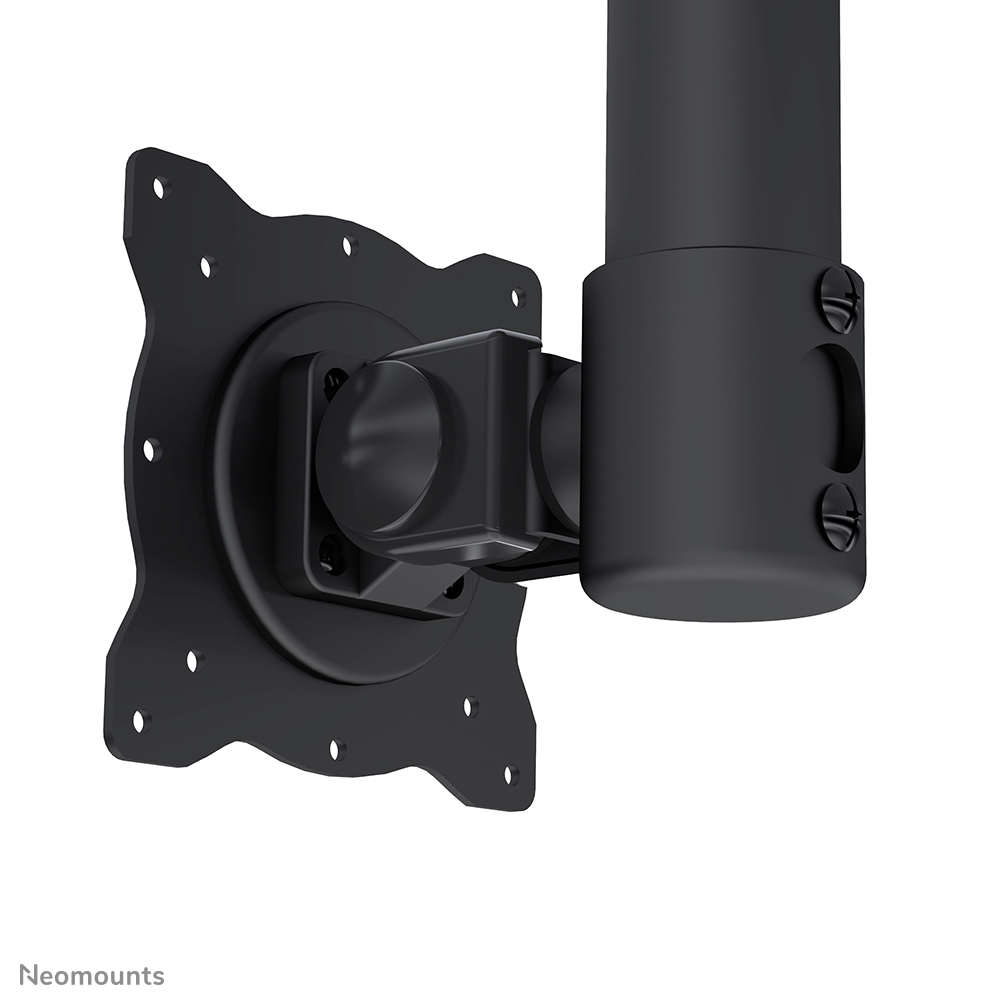 Neomounts FPMA-C025BLACK - adjustable ceiling mount - 10-30 inch - VESA 100x100mm - up to 12kg - black