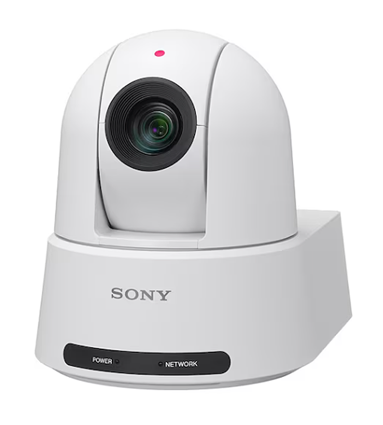 Sony SRG-A12WC - PTZ-Auto-Framing-Kamera mit KI-Analyse - 4K -3840x2160 Pixel - 12-fach optischer Zoom - Weiß