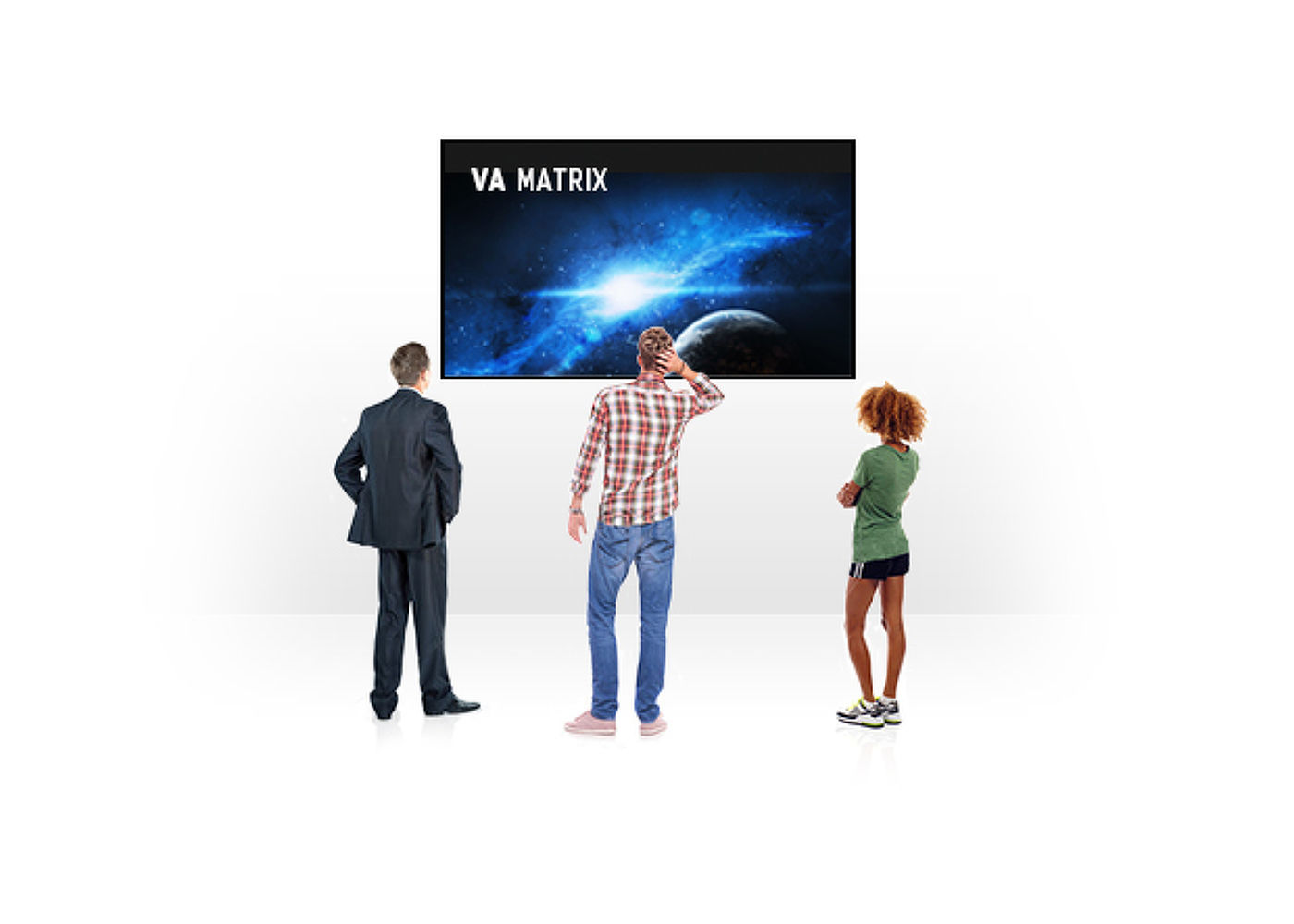 VA-Panel-Technologie beim iiyama ProLite LE4340S-B3.