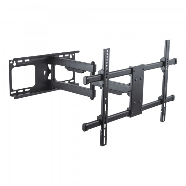PureMounts PM-FM50-600 - schwenk und neigbare Wandhalterung - für Displays von 32 - 65 Zoll - VESA 600x400mm - bis 60kg - Schwarz