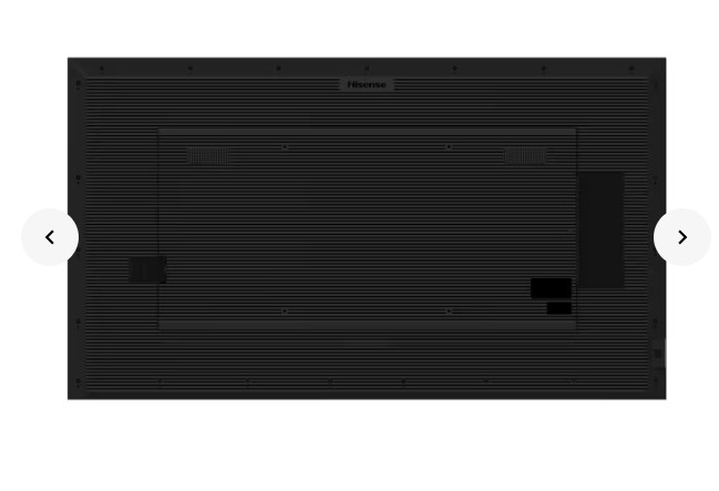 Hisense 65GM50D - 65 inch - 500 cd/m² - Ultra-HD - 3840x2160 pixels - 18/7 - Digital Signage Display 