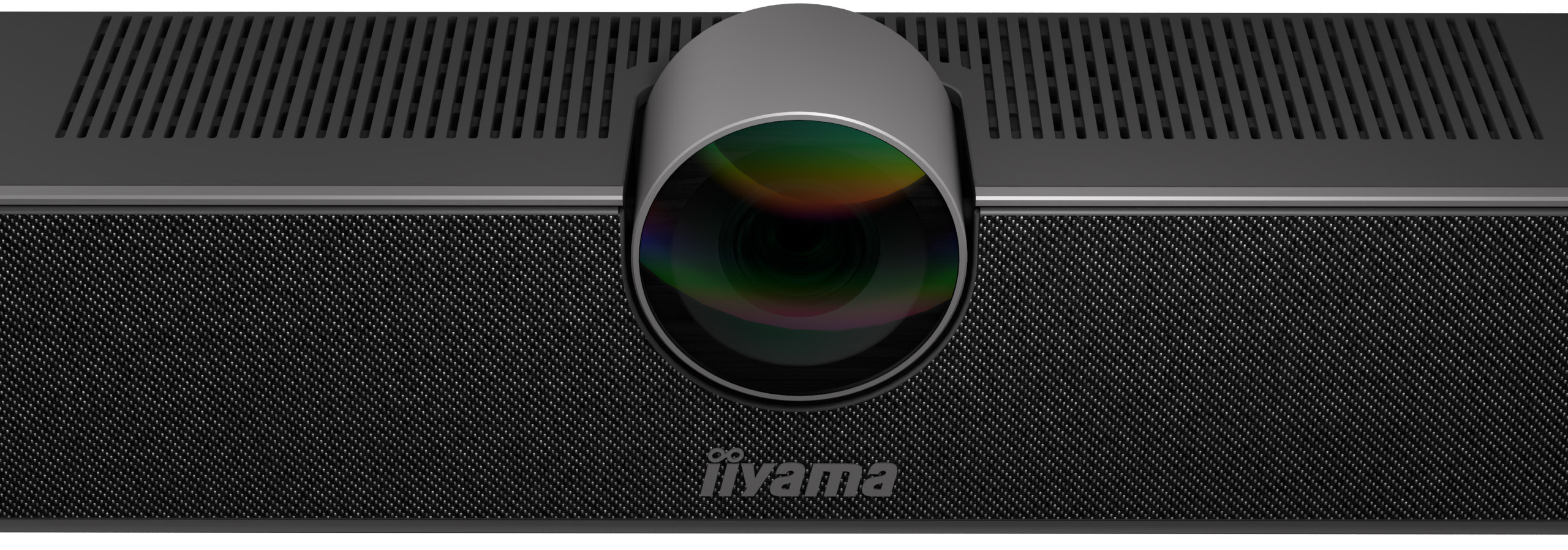 iiyama UC CAM120ULB-1 - All-in-one video bar - 12MP - USB - microphone - speaker - 120° field of view - auto-framing - small and medium sized rooms