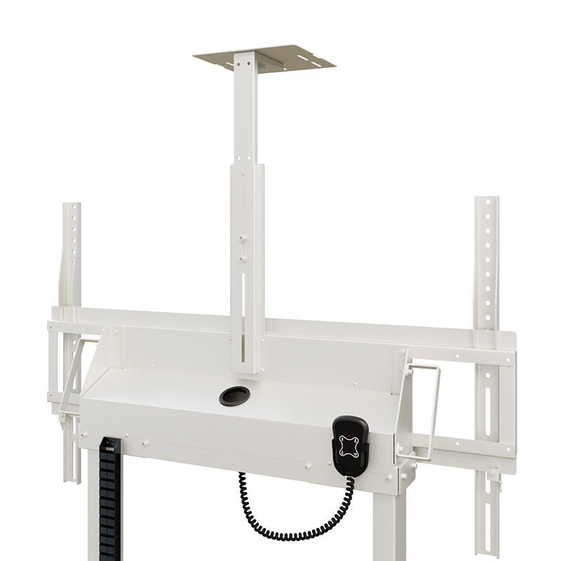 Hagor HP Twin Lift FW-W - electric height-adjustable lift system for floor-wall mounting - 55-86 inch - VESA 900x600mm - up to 120kg - White