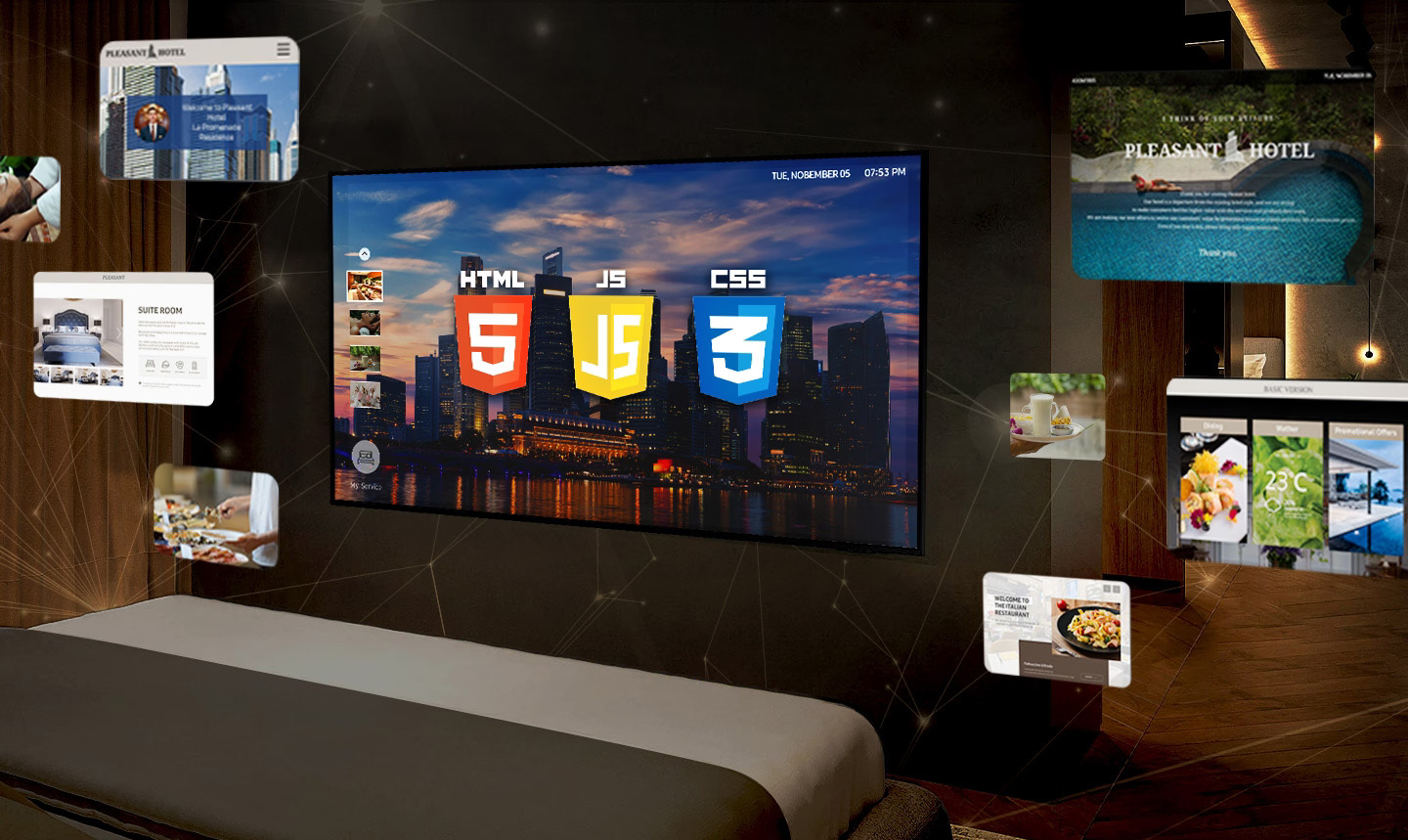 Samsung 50AU8000 - 50 Zoll - 4K - Ultra-HD - 3840x2160 Pixel - HDR - DVB-T2/C/S2 Tuner - LYNK Cloud - Hotel TV