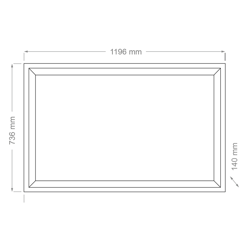 Hagor Inbox Digital Signage 46-48 inch - Indoor protective housing - for 46-48 inch display - Black