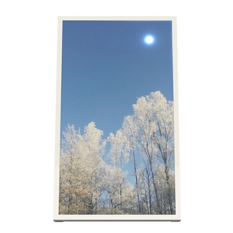 HI-ND Front Cover - Frame for 85 inch signage displays from Samsung - White