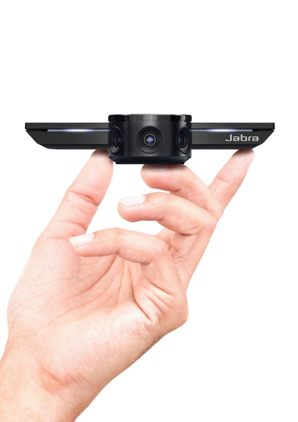 Jabra PanaCast 8100-119 - Videokonferenzkamera 4K - 180°-Panorama - Plug&Play - für kleine Räume