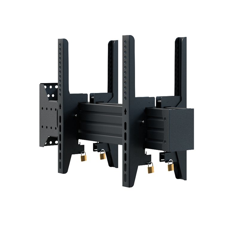Hagor CPS FROM WALL BACK-2-BACK - Wall mount - 2 x 42-65 inch - VESA 600x400mm - up to 60kg - Black