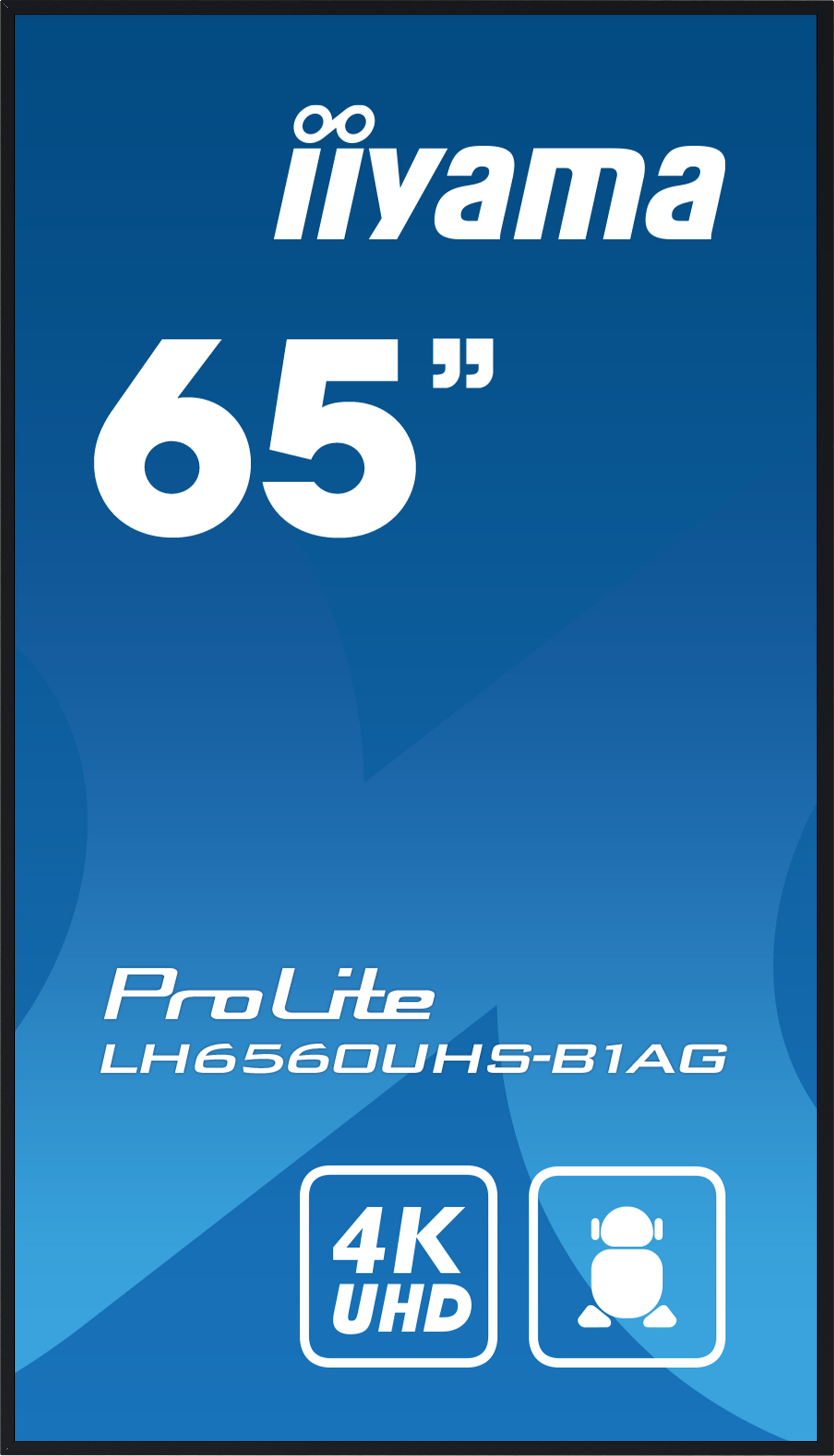 iiyama ProLite LH6560UHS-B1AG - 65 Zoll - 500 cd/m² - 4K - Ultra-HD - 3840 x 2160 Pixel - 24/7 - Android - Display