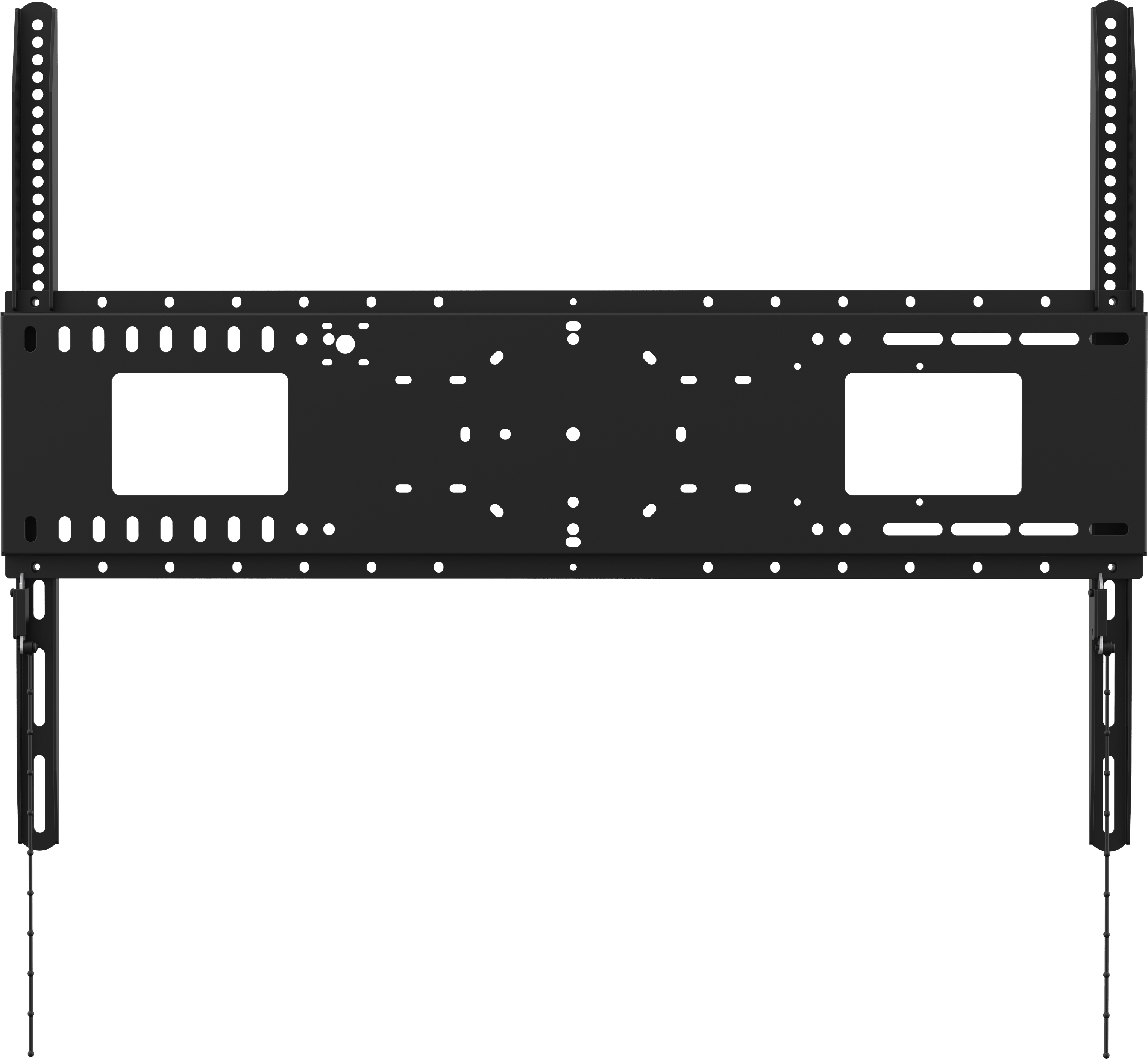 Vision VFM-W8X6 - hochbelastbare Wandhalterung - 47-90 Zoll - VESA 800 x 600 mm - bis 130kg - Schwarz