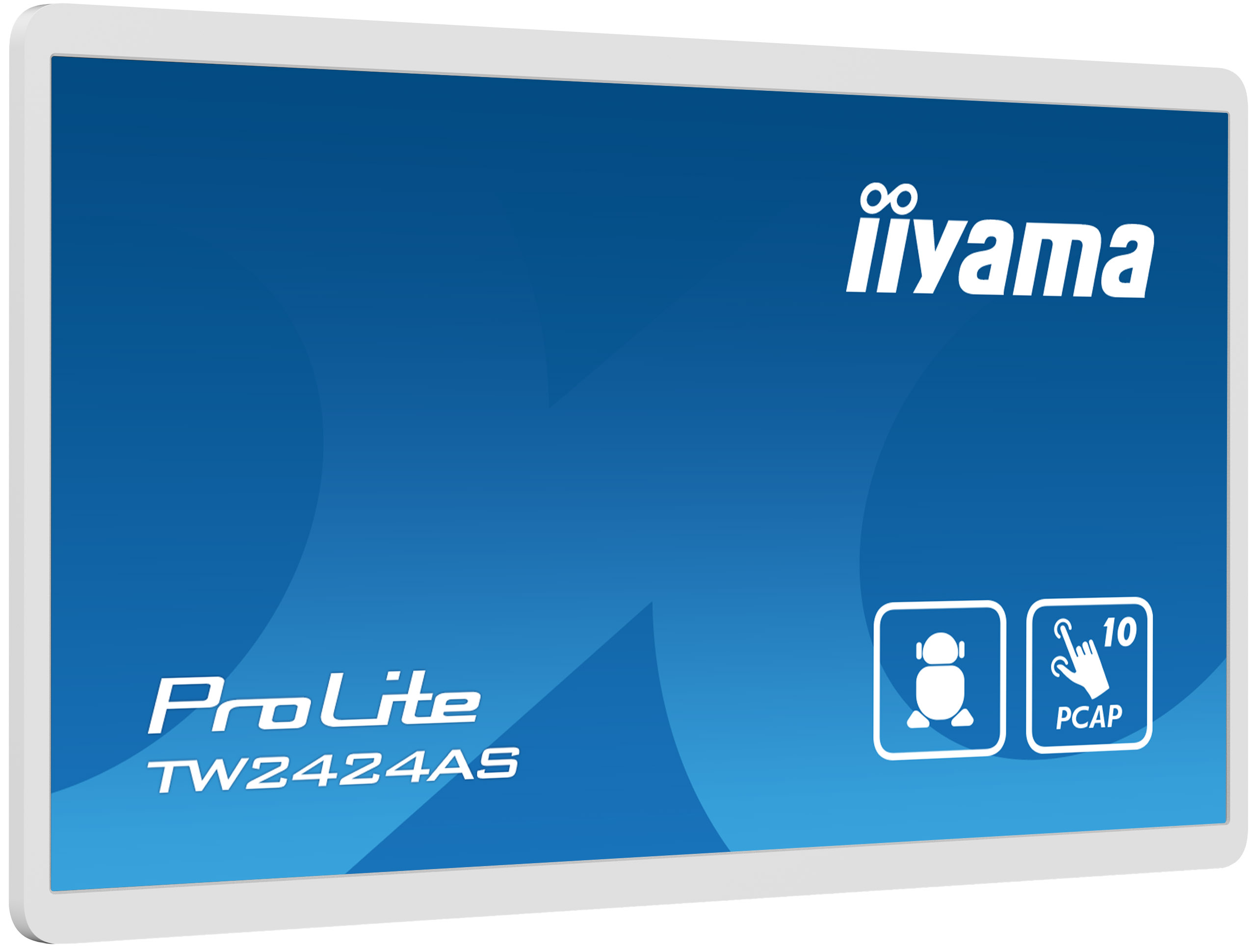 iiyama ProLite TW2424AS-W1 - 24 inch - 250 cd/m² - Full-HD - 1920x1080 pixels - Android 12 with GMS - WiFi - 10 point - Touch Display