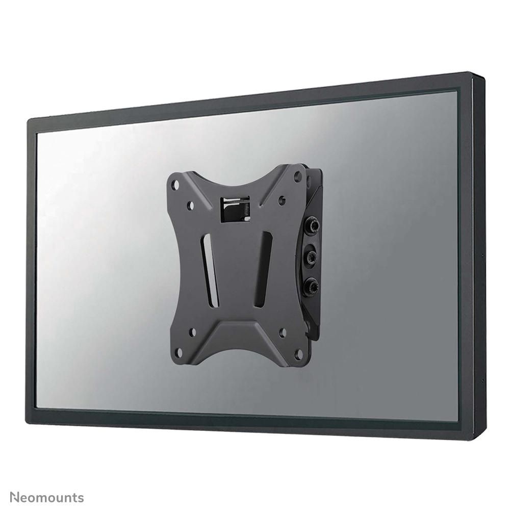 Neomounts NM-W60BLACK - neigbare Wandhalterung - 10-30 Zoll - VESA 100x100mm - bis 25 kg - Schwarz