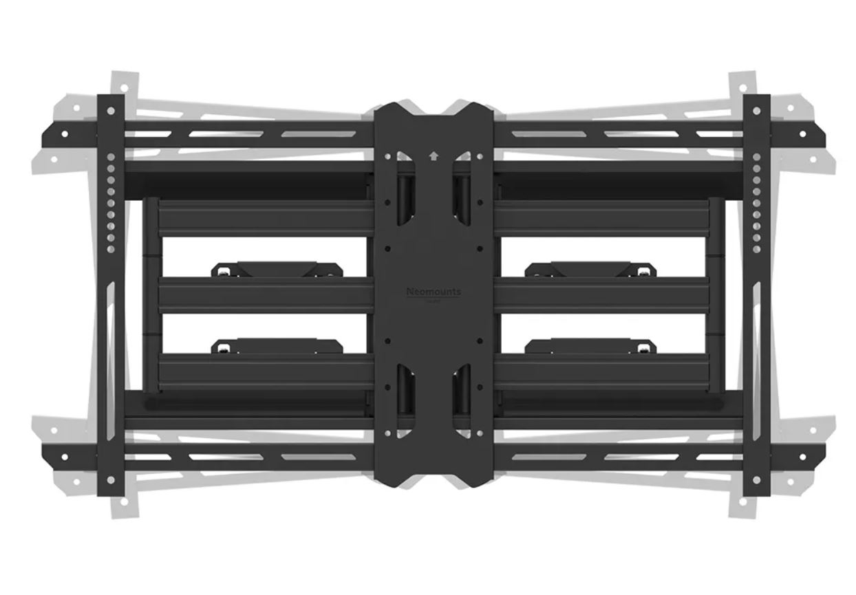 Neomounts WL40S-850BL18 - swivelling and tilting wall mount - 43-86 inch - VESA 800x400mm - up to 60kg - black