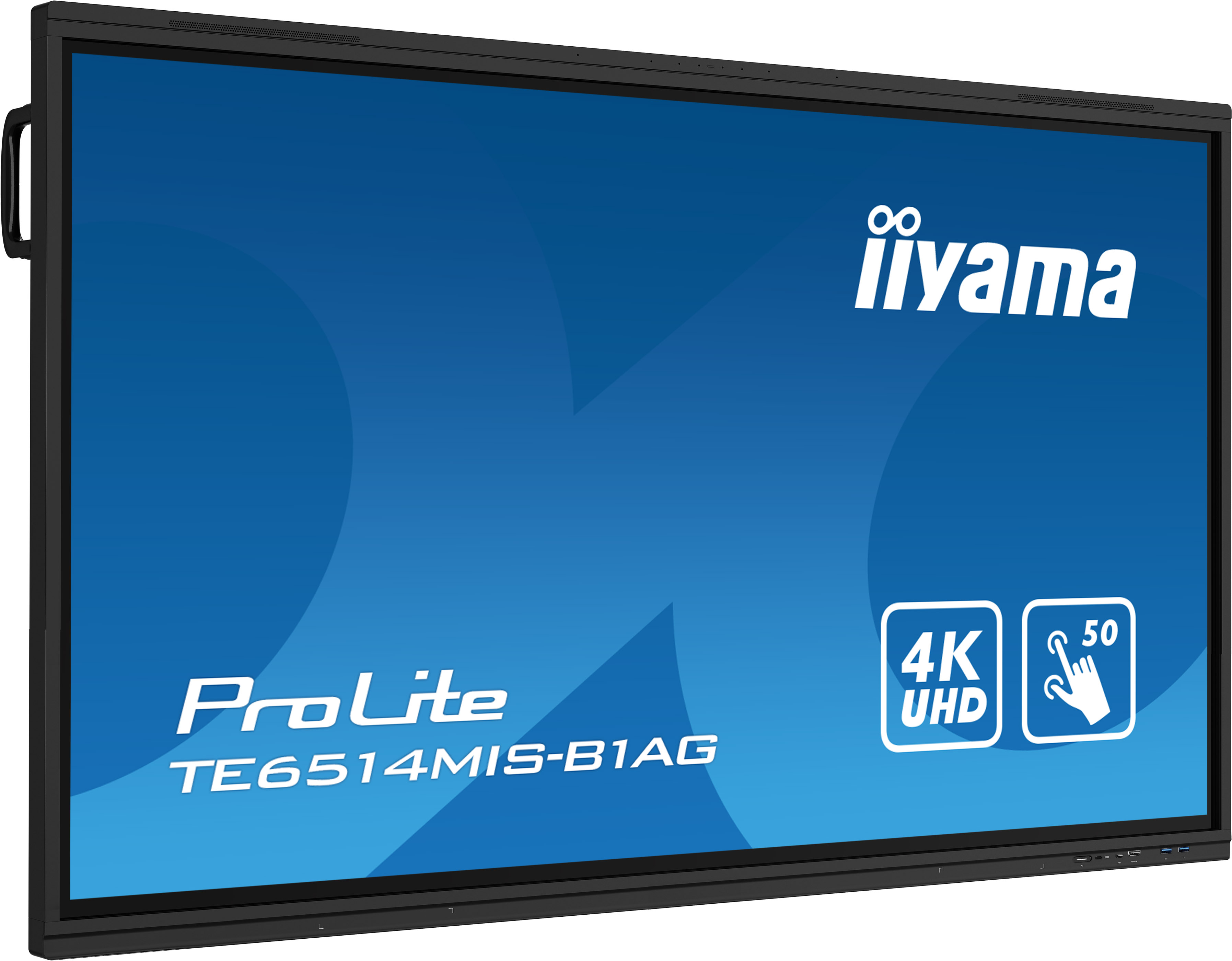 iiyama PROLITE TE6514MIS-B1AG - 65 Zoll - 435 cd/m² - 4K - Ultra-HD - 3840X2160 Pixel - 24/7 - 50 Punkt - Touch Display
