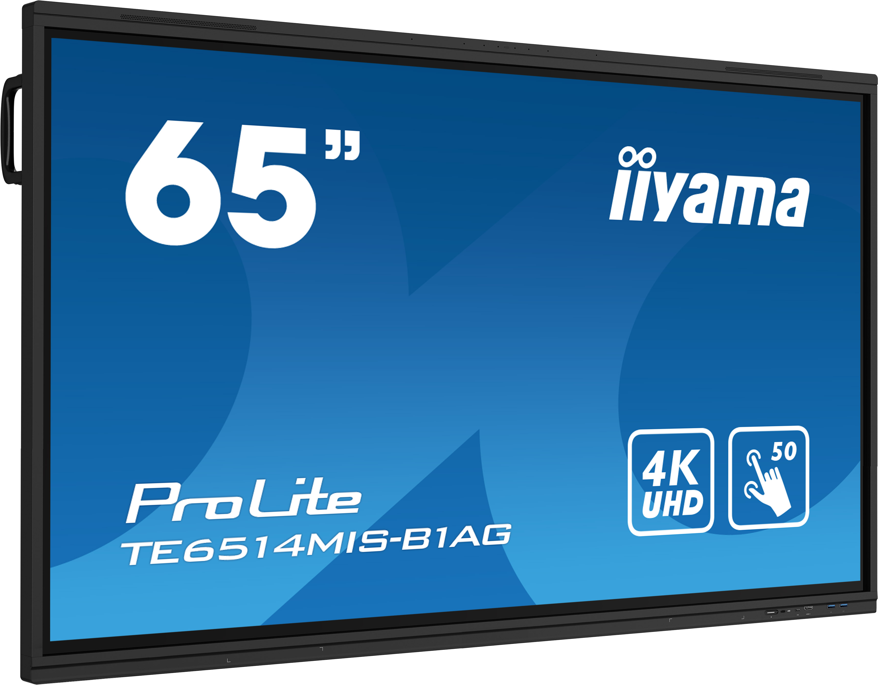 iiyama PROLITE TE6514MIS-B1AG - 65 Zoll - 435 cd/m² - 4K - Ultra-HD - 3840X2160 Pixel - 24/7 - 50 Punkt - Touch Display