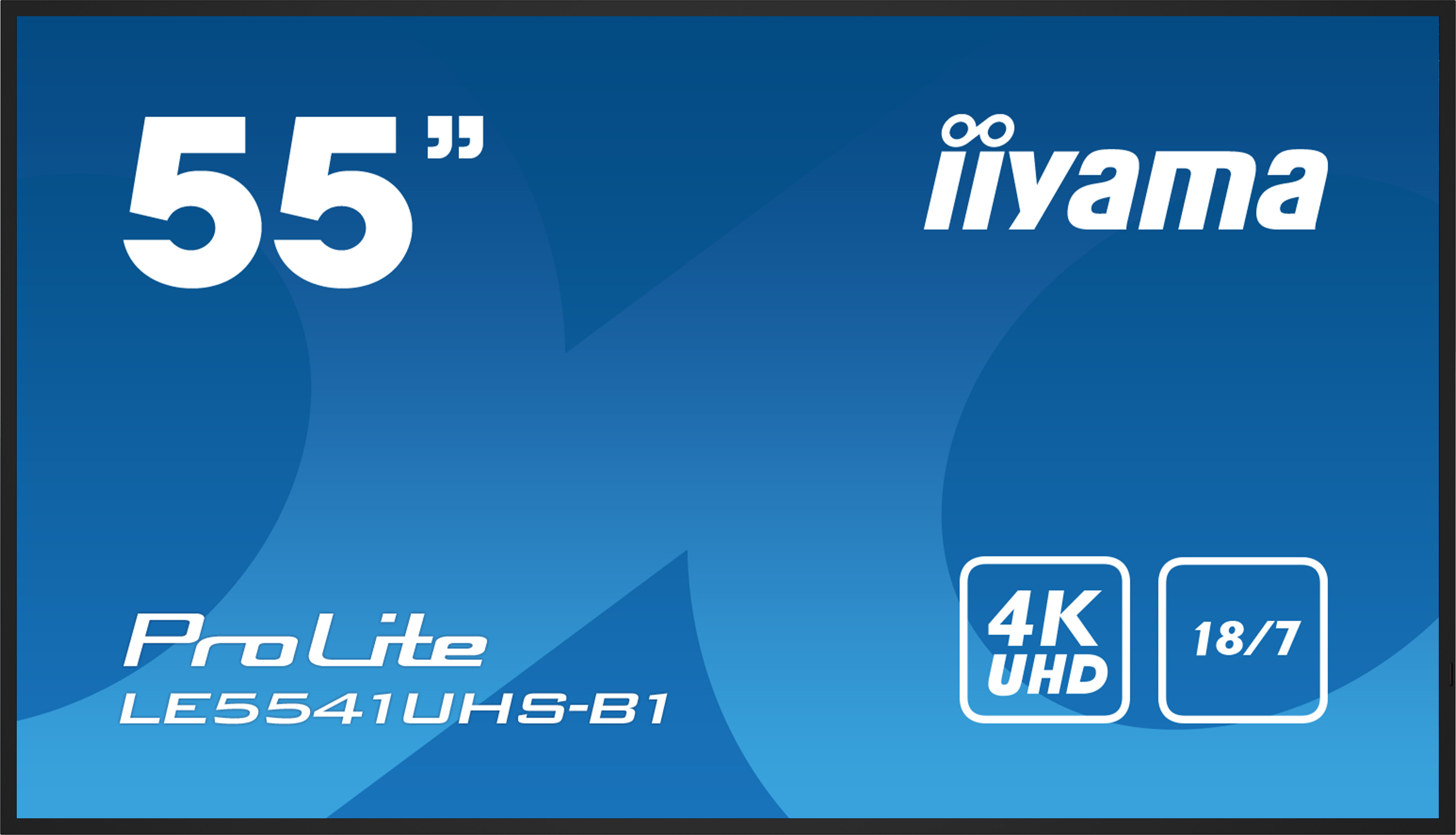 iiyama ProLite LE5541UHS-B1 - 55 Zoll - 350 cd/m² - Ultra-HD - 3840x2160 Pixel - 18/7 - Display