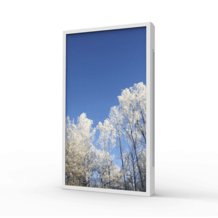 HI-ND Outdoor Wall Casing OW5516-1001-01 - Outdoor Wall Casing - Portrait/Landscape for Samsung OH55A-S - White