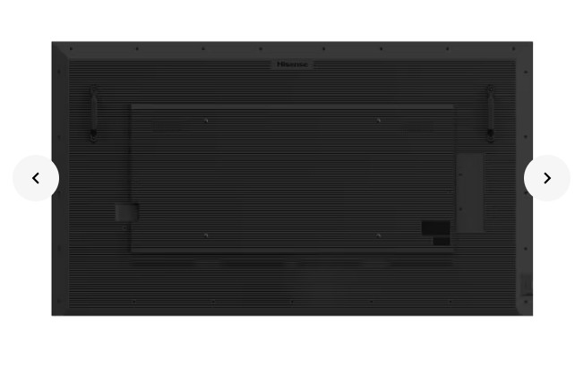 Hisense 75GM50D - 75 inch - 500 cd/m² - Ultra-HD - 3840x2160 pixel - 18/7 - Digital Signage Display 