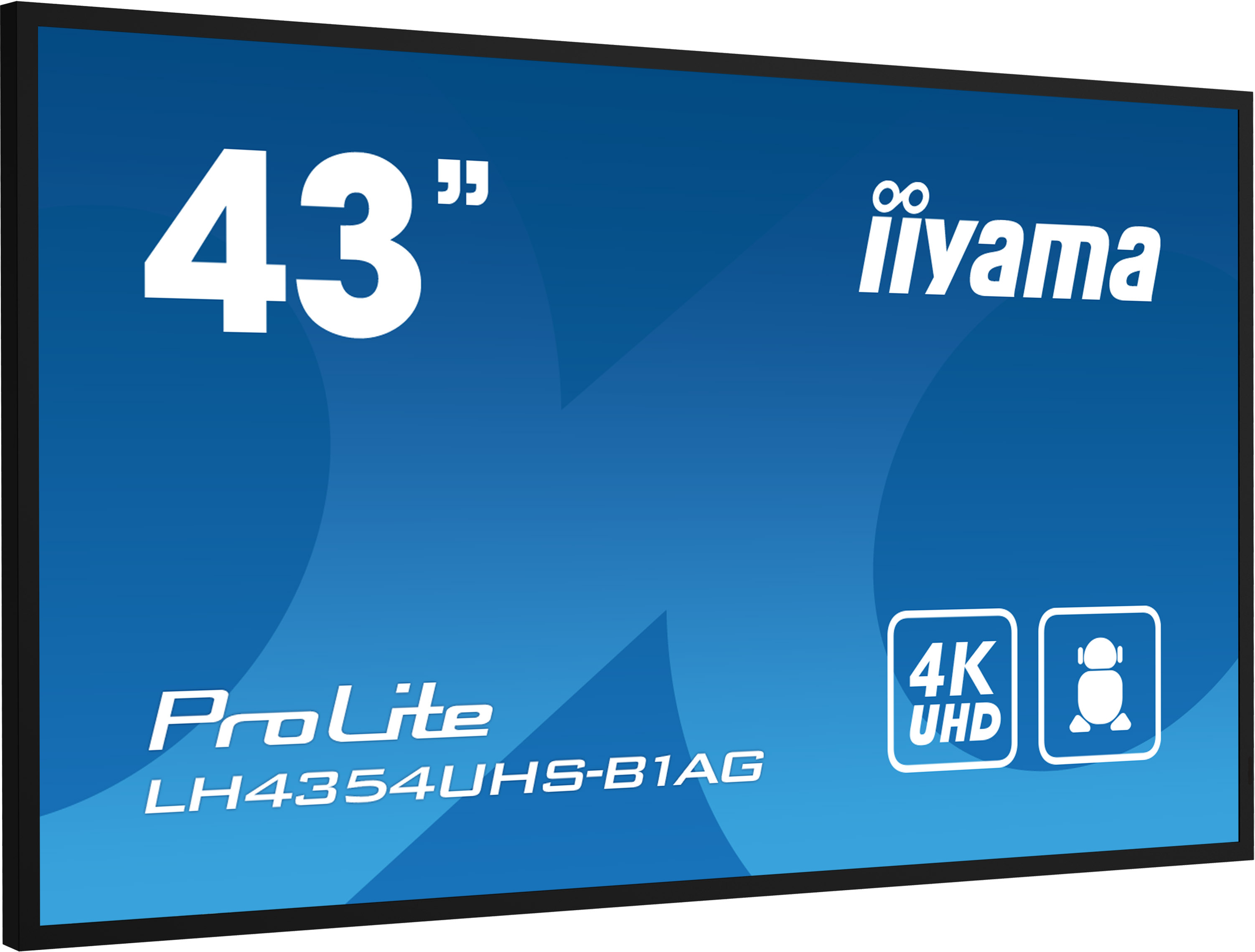 iiyama ProLite LH4354UHS-B1AG - 43 Zoll - 500 cd/m² - Ultra-HD - 3840x2160 Pixel - 24/7 - Android - Display