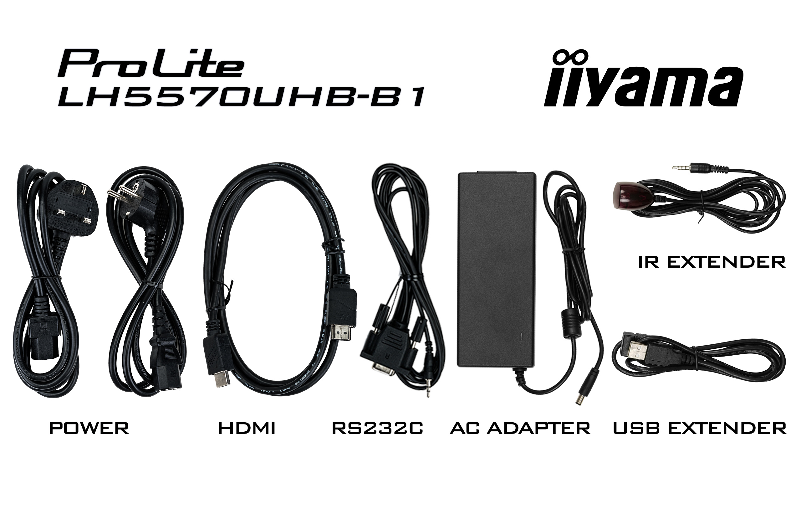 iiyama ProLite LH5570UHB-B1 - 55 Zoll - 700 cd/m² - Ultra-HD - 3840x2160 Pixel - 24/7 - Android 9 - Display