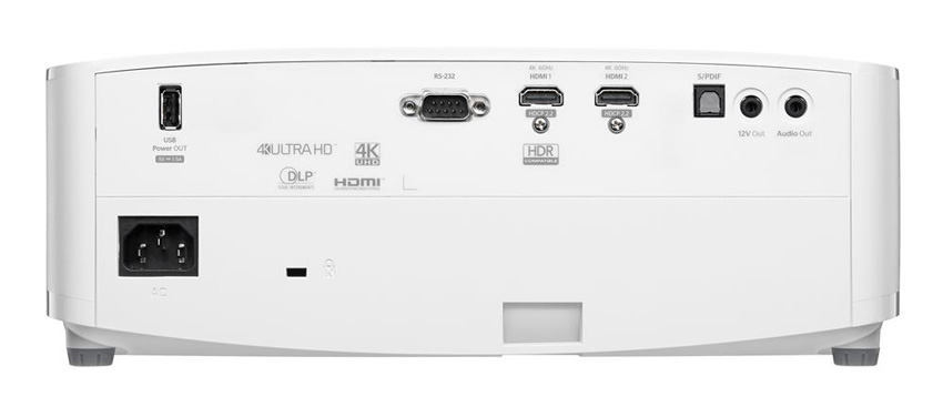 Optoma 4K400x - 4K - Ultra-HD - 4000 Ansi - DLP Projector - White