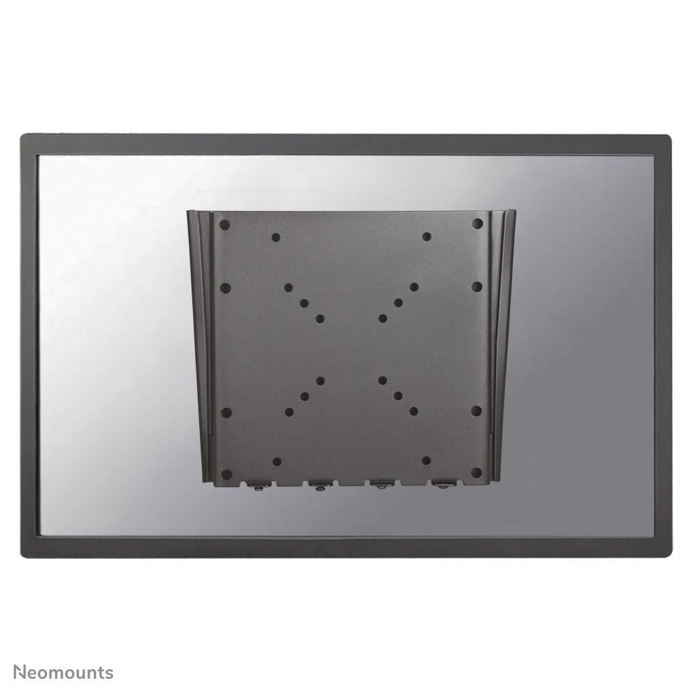 Neomounts FPMA-W110BLACK - feste Wandhalterung - 10-40 Zoll - VESA 200x200mm - bis 35kg - Schwarz
