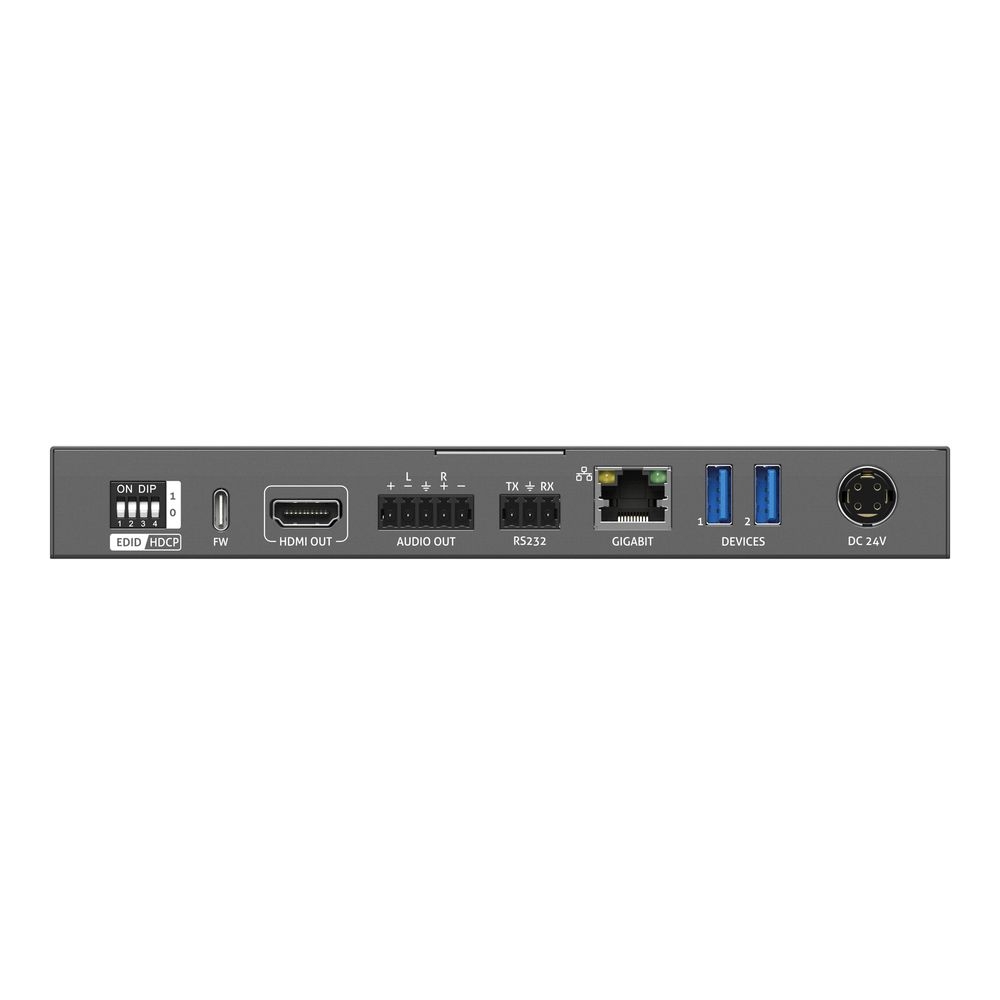 PureTools PT-PSW-21HC-KVM USB-C / HDMI 2x1 Switch mit 100 Watt PD