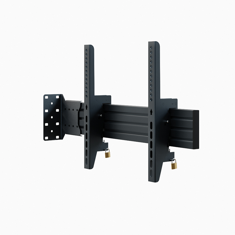 Hagor CPS FROM WALL SINGLE - Wall mount - 42-65 inch - VESA 600x400mm - up to 35kg - Black