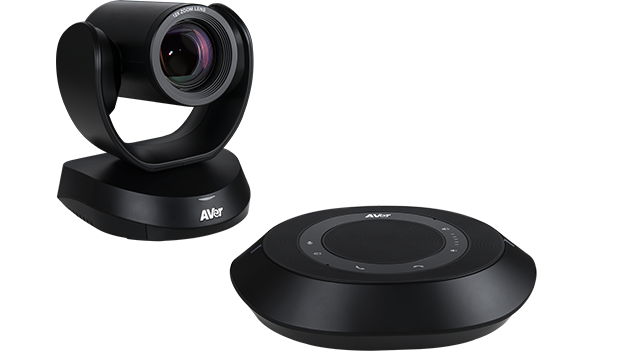 AVer VC520 Pro - Videokonferenzsystem - Full-HD PTZ-Kamera und Freisprecheinrichtung für mittelgroße und große Räume
