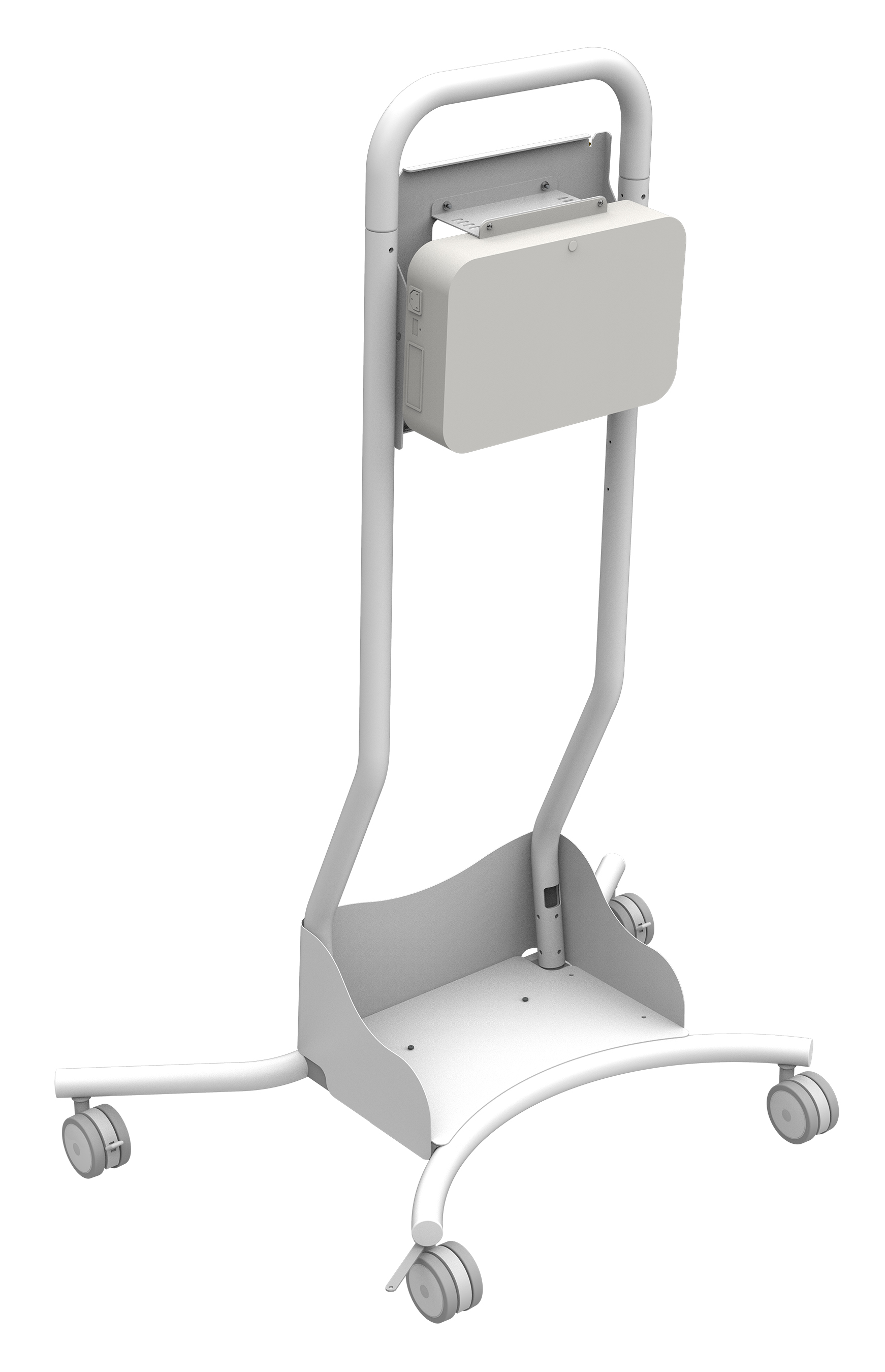 PEERLESS-AV SR560-HUB2 - SmartMount® trolley - suitable for Microsoft® Surface 2S - 50.5 inch - VESA 350x350mm - up to 29.5kg - White