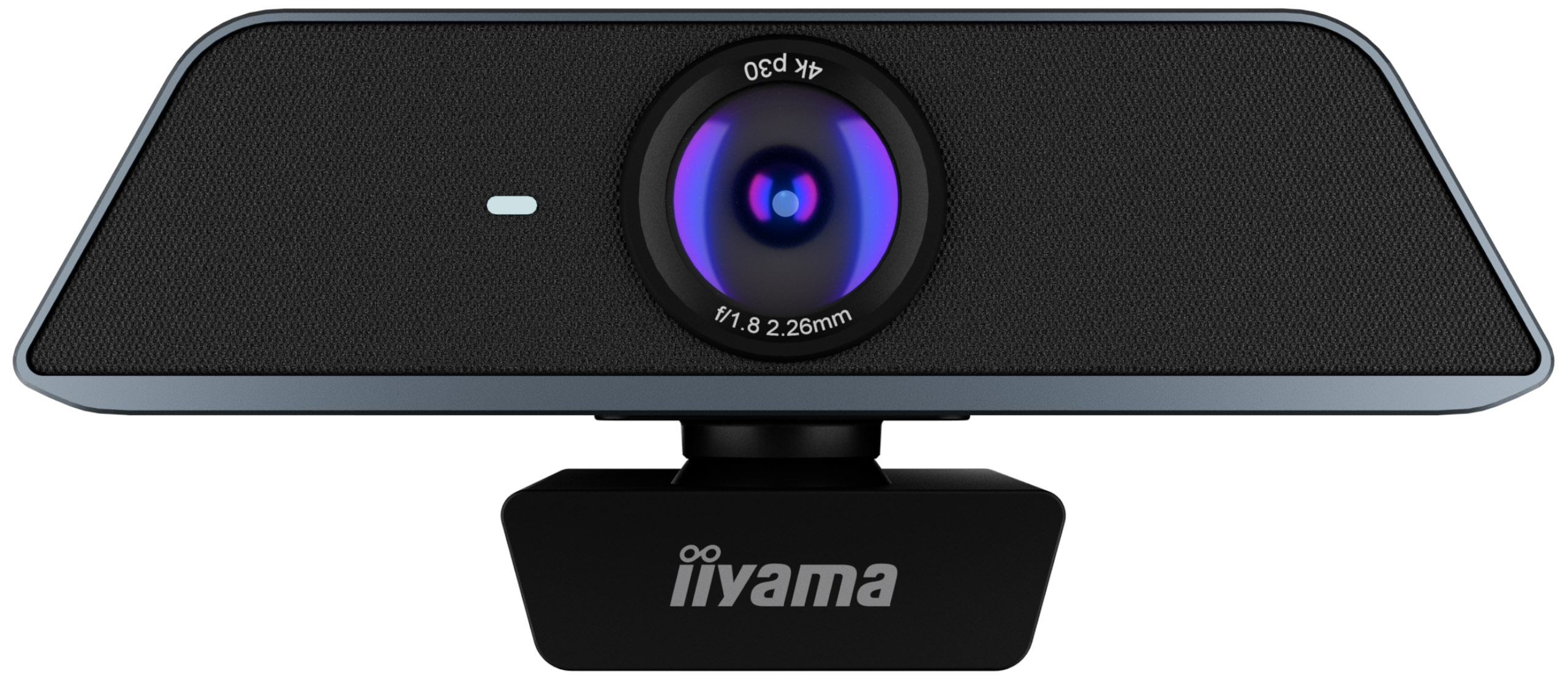 iiyama UC CAM120UL-1 - 4K Konferenz-Webcam - 8MP - USB-Kamera mit Mikrofon - 120° Sichtfeld - Auto-Framing - kleine Räume