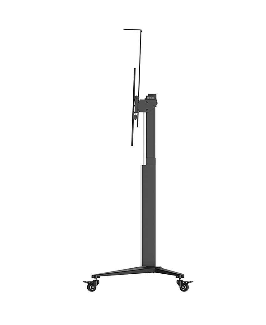 Hagor BrackIT Lift 55 - 86" - mobiles Standsystem - elektrisch höhenverstellbar - 55-86 Zoll - VESA  200x200-1000x600 mm - max. 85 kg - Schwarz-Weiß