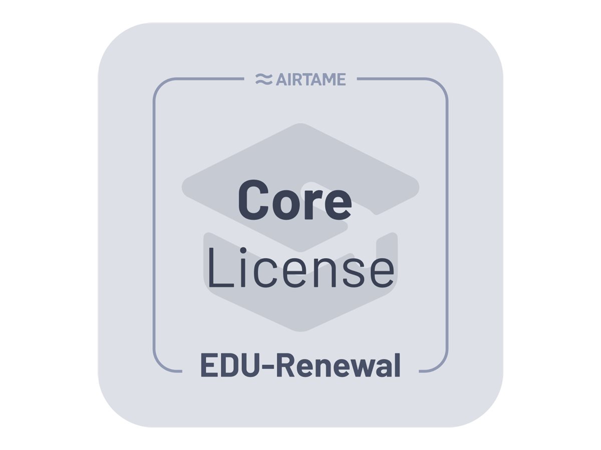 Airtame  Core 1 Jahres Lizenz - 12 Monate- 1 Gerät - Abo mit jährlicher Verlängerung - nur  für Bildung / Schulen - T-CORE-EDU-1Y-RENEWAL