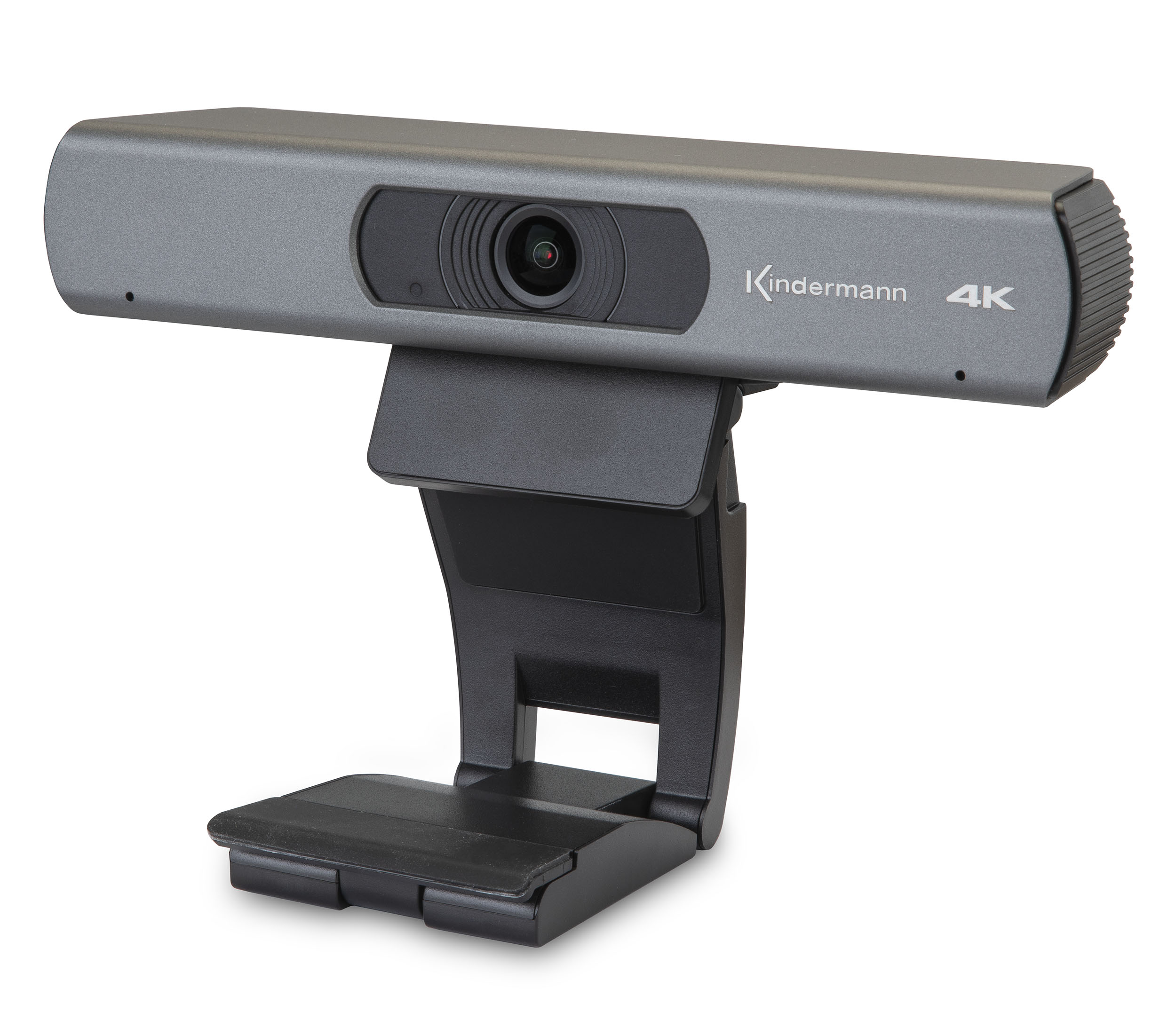 Kindermann K120M - 4K UHD Webcam - 8MP - 120° Blickwinkel - kompatibel mit Windows und Mac - kleine Räume - Schwarz