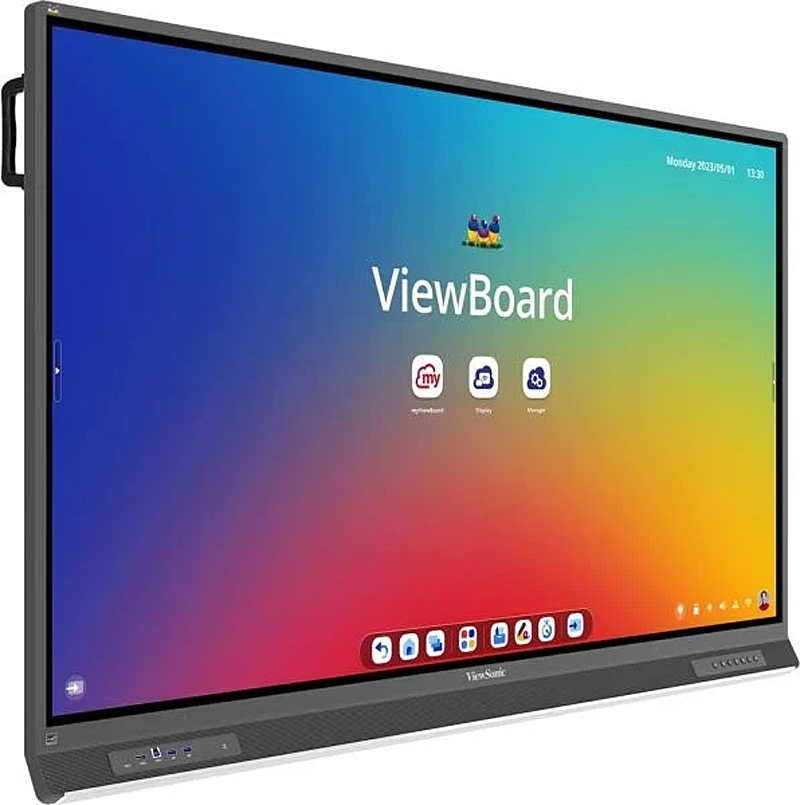 ViewSonic IFP6553 - 65 Zoll - 450 cd/m² - 4K - Ultra-HD - 3840x2160 Pixel - Android 14 - 40 Punkt - Touch Display