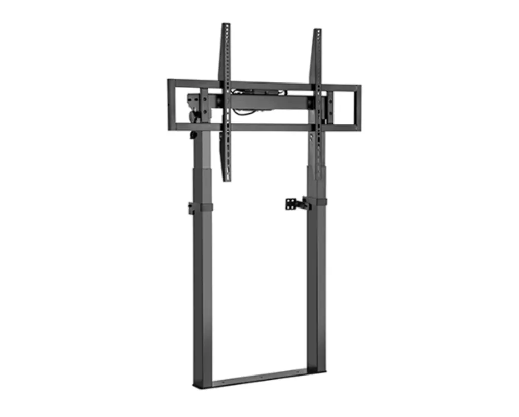 CTOUCH Wallom 3 - height adjustable floor wall mount - 55-86 inch - VESA 600x400mm - up to 150kg - black