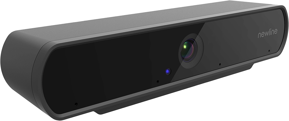 NewLine Huddle Cam - 4K Videokonferenzkamera - USB-B - Schwarz