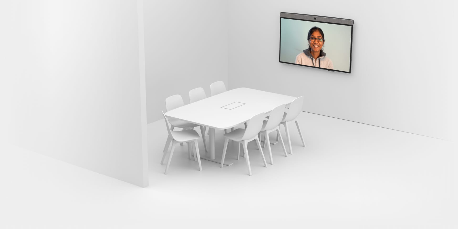 Neat Board Wallmount - Wall mount for 65 inch Neat Board for Zoom and MS Teams