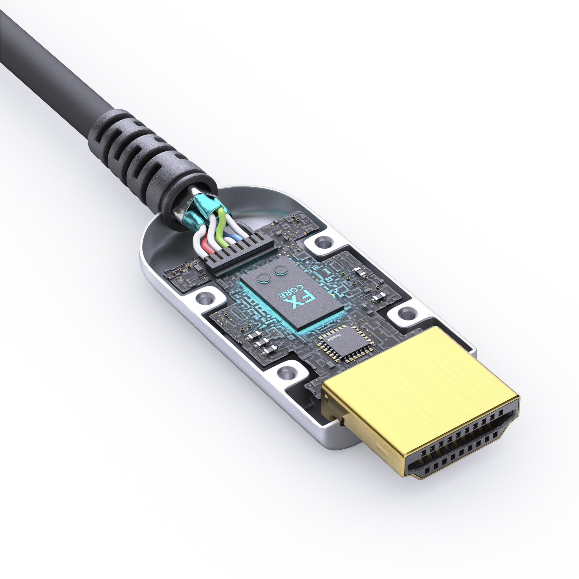 FiberX FX-I350-005 - HDMI 4K Glasfaser Extender Kabel - 5m