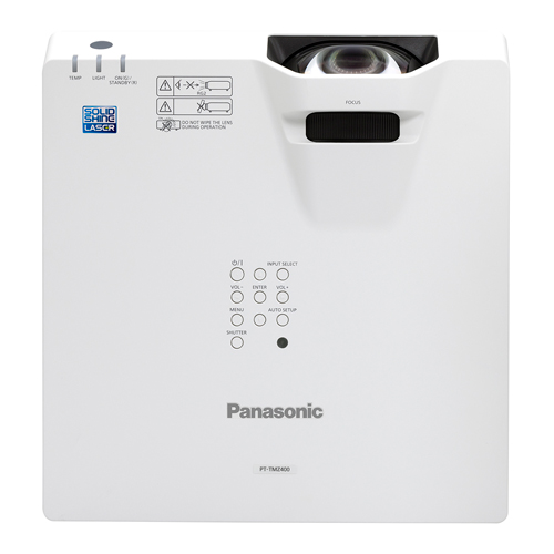 Panasonic PT-TMW380 - WXGA - 3800 Ansi - Short throw - Laser - LCD projector - White
