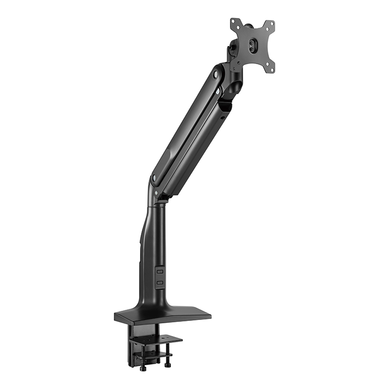 Hagor HA Gasliftarm Single - full-motion desk mount - 17-43 inch - 2.5-18 kg - VESA 200x100mm - Black