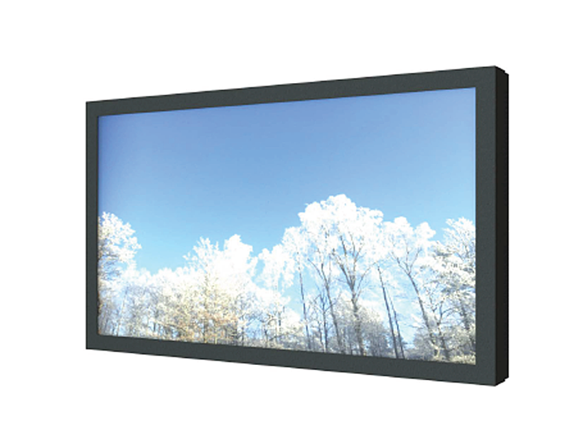 HI-ND WC4312T-0101-02 - Wall Casing Touch - 43 Zoll - Wandgehäuse für Samsung Touch Display QM43B-T - Landscape - Schwarz