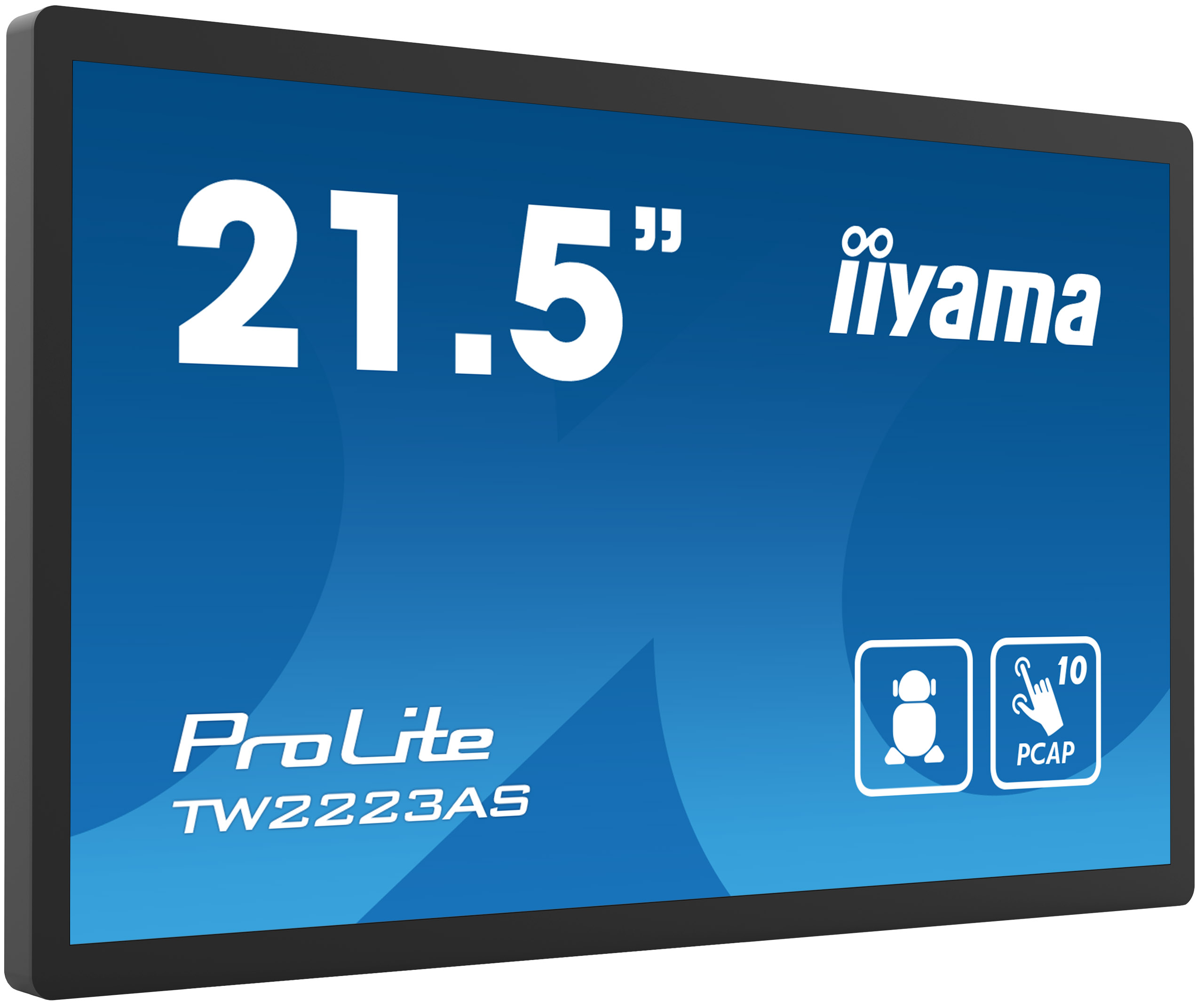 iiyama ProLite TW2223AS-B2 - 21.5 inch - 345 cd/m² - 1920x1080 pixels - Android 12 with GMS - WiFi - 10 point - touch display