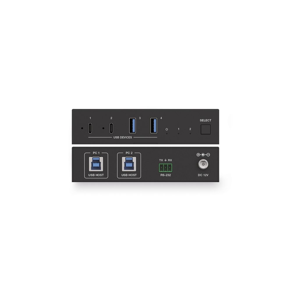 PureTools PT-SW-U324 - 2x4 USB 3.2 Gen1 Switch mit 5Gbps