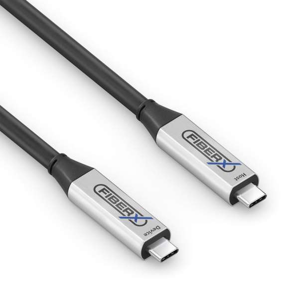 FiberX FX-I600-007 - USB 3.2 Gen 1 - Aktives USB-C / USB-C Kabel - 7,5 m