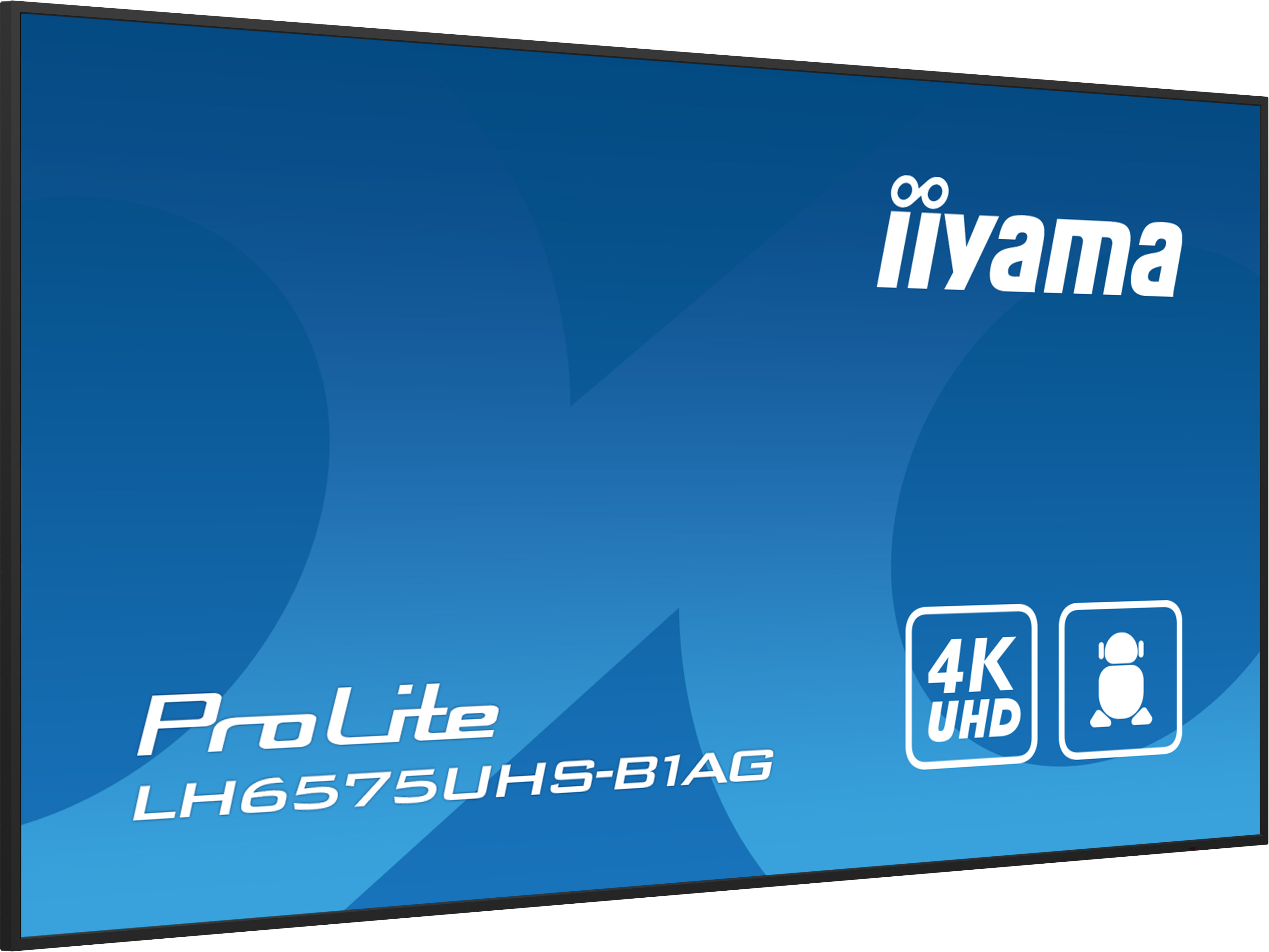 iiyama ProLite LH6575UHS-B1AG - 65 Zoll - 500 cd/m² - 4K - Ultra-HD - 3840x2160 Pixel - 24/7 - Android - Display - Schwarz
