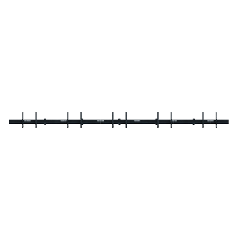 Hagor CPS MENUBOARD W5L - Wandhalterung - 5 x 46-65 Zoll - VESA 600x400mm - bis 250kg - Schwarz